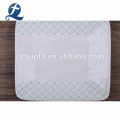 Good Quality Durable Party Use Food Tray Ceramic Printing Plate